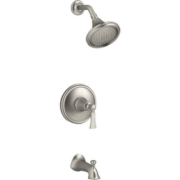 kohler R72783-4E-BN Elliston Tub/Shower Faucet Gpm Brushed Nickel 1.8