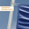 thumbnail image 2 of 4 Pcs Flags Flag Pole Fittings Flagpole Fittings Flag Holder Flag Parts White Flag Pole Replacement Parts, 2 of 6