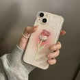 thumbnail image 4 of Flower Phone Case for iPhone 15 Pro Max, Cute Aesthetic Clear Pink Gradient Rose Phone Cover for Women Girls, 4 of 6