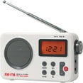 thumbnail image 2 of EIGTHTAIL Portable Radio Am Fm  Mini Stereo Radio with Earphone Port & Large LCD Display with Sleep Timer and Preset Function  Headphone Jack Wireless Speaker for Bathroom Home Kitchen, 2 of 8