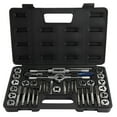 thumbnail image 3 of 40Pcs M3-M12 Screw Nut Tap and Die Set with Wrenches and Thread Gauge Heavy Duty Hand Tools, 3 of 7