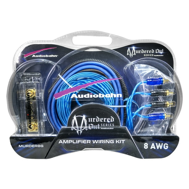 Kit de Instalacion Calibre 8 para Auto Audiobahn MURDER8G