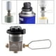 thumbnail image 3 of Gas Saver Plus con adaptador de recarga Convertidor de cambio de gas, adaptador de conversión de tanque plano de recarga para acampar al aire libre, Baoblaze Tapones de ahorro de gas para estufas, 3 of 8