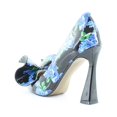 thumbnail image 3 of Betsey Johnson Nobble-P Women's Heels Blue/Black Floral Size 7 M, 3 of 8