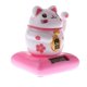 thumbnail image 1 of 4 Figuras De Animales De Gato De Con Energía Solar, Juguete Para Decoración Del Hogar, Color Rosa 4 piezas, 1 of 8
