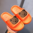 thumbnail image 5 of adviicd Slippers for Girls Unisex-Child Beach Slides Comfort Slide Sandals Slip Resistant Slippers for Indoor Outdoor Water Shoes (Orange,12), 5 of 6