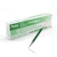 thumbnail image 1 of Recarga de Tinta Pentel EnerGel Punta Aguja 0.5mm Verde Paquete de 12, 1 of 2
