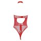 thumbnail image 2 of Gibobby Conjunto Lencería Tanga Y Bralette Conjunto de ropa interior de encaje para mujer, conjunto de ropa interior y ropa interior de encaje con correa(Rojo, CH), 2 of 5