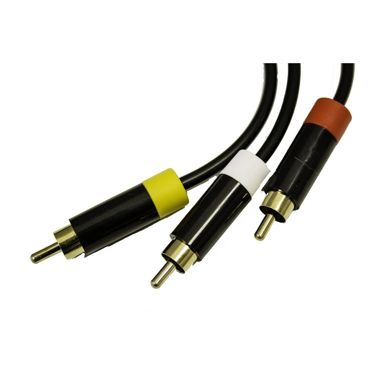 Composite AV Cable for XBox 360 E by Mars Devices 