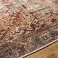 thumbnail image 6 of Mark&Day Washable Rugs, 8x10 Lefkara Traditional Burgundy Area Rug, Red Beige Grey Carpet for Living Room, Bedroom or Kitchen (7'10" x 10'2", Machine Washable), 6 of 6