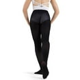 thumbnail image 4 of Capezio Ultra Soft Footed Tight - Size Small, Black, 4 of 4