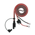 thumbnail image 4 of kusrkot SAE Harness Wire Lug Cable Cord Adaptor 10A Fused 1.4M Convenient with Dust, 4 of 9