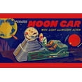 thumbnail image 1 of Moon Car-Fine Art Canvas Print (20" x 30"), 1 of 1