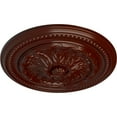 thumbnail image 3 of Ekena Millwork 15 3/4"OD x 1 7/8"P Chester Ceiling Medallion (Fits Canopies up to 2 1/4"), Hand-Painted Brushed Mahogany, 3 of 6