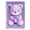 Purple Bear with Star Heart, variant on Haosy Parrot with American Flag Notebooks 1-subject Journal 60 Sheets A5 College Ruled Paper Detachable Ring 8.3"x5.7"
