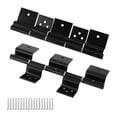 thumbnail image 4 of jiaping 2Pcs Black 5 Leaves RV Entry Door Friction Hinge Set for s Motorhome, 4 of 9