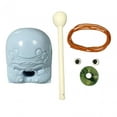 thumbnail image 1 of Râpe Guiro Grenouille Petit Instrument Guiros Instruments de Percussion Générateur de Bruit Maison, 1 of 9