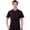 Black, variant on Unisex Chef Shirt Soft Breathable Stand Collar Single-breasted Short Sleeves Chest Pockets Restaurant Diner Kitchen Cook Top Bakery Hotel Waiter Uniform