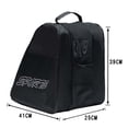 thumbnail image 4 of Portable Skating Shoes Bag, Ice Skating Bag, Adjustable Shoulder Strap Large Capacity Kid Skates Bag Case, Roller Skates Bag Black, 4 of 9
