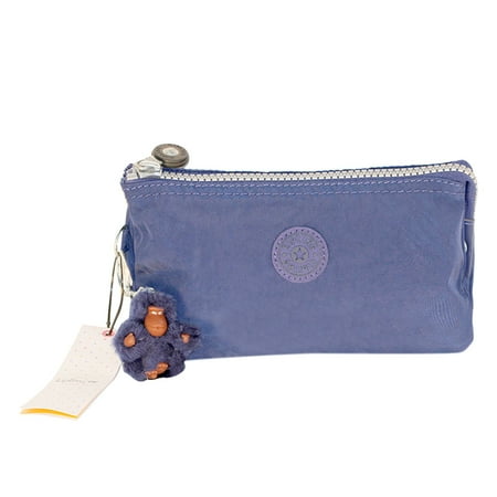 Kipling Creativity Metallic Ladies Large Metallic Mist Purple Polyamide Pouch AC-7248