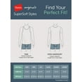 thumbnail image 6 of Hanes Originals SuperSoft Men's Crewneck T-Shirts, 3-Pack, 6 of 10