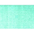 thumbnail image 1 of Ahgly Company Indoor Rectangle Persian Turquoise Blue Traditional Area Rugs, 7' x 10', 1 of 4