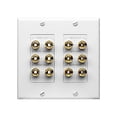 thumbnail image 1 of OSD WP12 Banana Binding Post Terminal Chapado en oro Estilo Decora par, 1 of 2