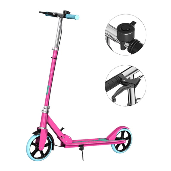 Scooter Plegable Ligero para todas las edades, con Freno y Diseño Urbano