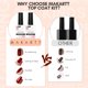 thumbnail image 5 of Gel Top Coat Makartt, no se limpia, brillo brillante, 10 ml, para uñas, 5 of 7