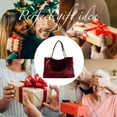 thumbnail image 5 of New plush handbag fashion plush bag ladies shoulder bag-red, 5 of 5