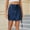 Dark Blue, variant on Bwndum Jean Skirts for Women Vintage A-line Wrap Skirts Denim Mini Skirts with Pockets- Light Blue 4