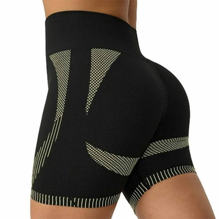 Letimco Womens Running ShortsHigh Waist Cutout Booty Shorts Strappy Scrunch Mini Hot Pants Butt Lift Yoga Sport Rave Dance Bottoms