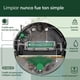 thumbnail image 4 of iRobot Roomba 205 Combo DustCompactor, compactadora de basura integrada, compacta la basura hasta por 60 días, aspira y trapea, cepillo multisuperficies, ClearView LiDAR trazado rápido de mapas, 4 of 9