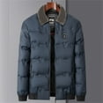 thumbnail image 2 of Men's Winter Casual Large Lapel Padded Jacket, 2 of 6