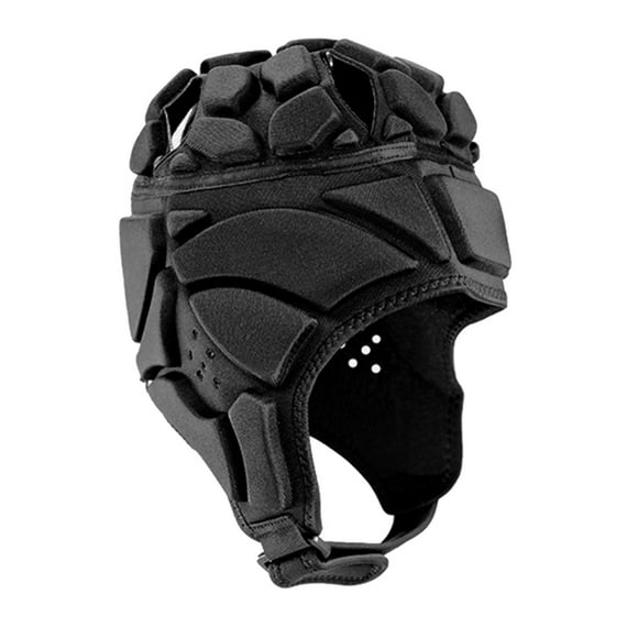 Soft Goalkeeper Helmet Football Rugby Soccer Goalie Helmet Cap Headgear