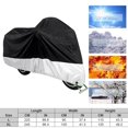 thumbnail image 2 of Motocicleta bicicleta ciclomotor Scooter cubierta impermeable lluvia UV polvo prevención, 2 of 8