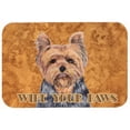 thumbnail image 2 of caroline's treasures sc9123cmt"yorkie" kitchen or bath mat, 20" by 30", multicolor, 2 of 2