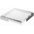 thumbnail image 1 of CiaoHER 1in Thickness Beveled Acrylic Square Display Block Clear Polished Pedestal Stand Riser (8x8, 1pack), 1 of 5