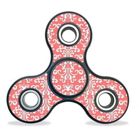 MightySkins FIYTRY-Coral Damask Vinyl Decal Skin for Fidget Spinner - Coral Damask
