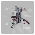 thumbnail image 3 of Gimnasio Multifuncional BODYTRAINER HM-320 Entrenamiento en Casa Gris, 3 of 6