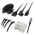 thumbnail image 1 of Beautiful Color Long Lasting Permanent Hair Color 12pcs DIY Hair Coloring Kit Hair Tinting Bowl Brush Gloves Hairpins Hair Coloring Cape Disposable Comb Hair Tools For Salon Home(Buy 2 get 1 free), 1 of 8