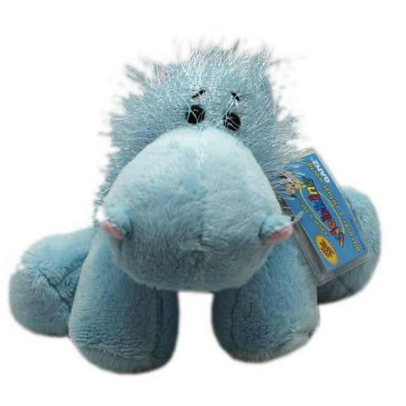 Webkinz Baby Blue Lightly Furry Hippo Plush (With Sealed Code) (7in)
