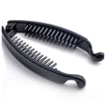 thumbnail image 4 of Women's Banana Hair Clips, Large Hair Claw Clips for Women Thick Hair, Twisted Design Hairpins, Non-Slip Hair Accessories for Ponytail, Bun and Updo (1-Pack), 4 of 6