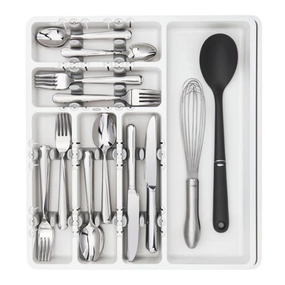 OXO Expandable Utensil Organizer — Faraday's Kitchen Store