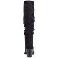 thumbnail image 4 of Sun + Stone Womens      Zip Up Pointed Toe Knee-High Boots, 4 of 4