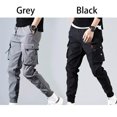 thumbnail image 3 of Men Cargo Tactical Pants Work Combat Multi-pockets Training Trousers Overalls, 3 of 4