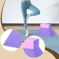 thumbnail image 5 of Tabla de equilibrio para porristas, soporte para entrenamiento de acrobacias, tabla de equilibrio atlética versátil, fuerza central para ejercicios de rosa púrpura, 5 of 5