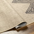 thumbnail image 5 of Mark&Day Easy Jute Washable Rugs, 2x3 Modern Farmhouse Black Tan Area Rug, Nyomi Tan Black Natural Color Braided Carpet for Kitchen, Living Room or Bedroom (2' x 3', Machine Washable), 5 of 8
