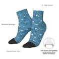 thumbnail image 6 of Fuzoiu Dinosaur Skull Print Adult Socks, Crew Moisture-wicking Socks, Unisex Cushion Crew Socks,Casual Sports Ankle Socks, 6 of 7