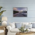 thumbnail image 3 of Stupell Industries Coastal Priest Lake Stacked Pink Gray Floating Frame Canvas Art, 31 x 21, by Jeff Poe Photography, 3 of 7